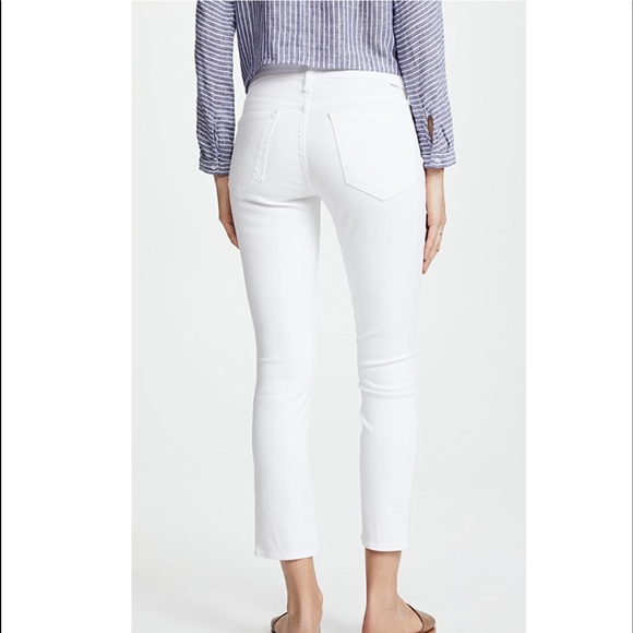 Mother The Looker Crop Glass Slipper Jeans - Picture 2 of 8